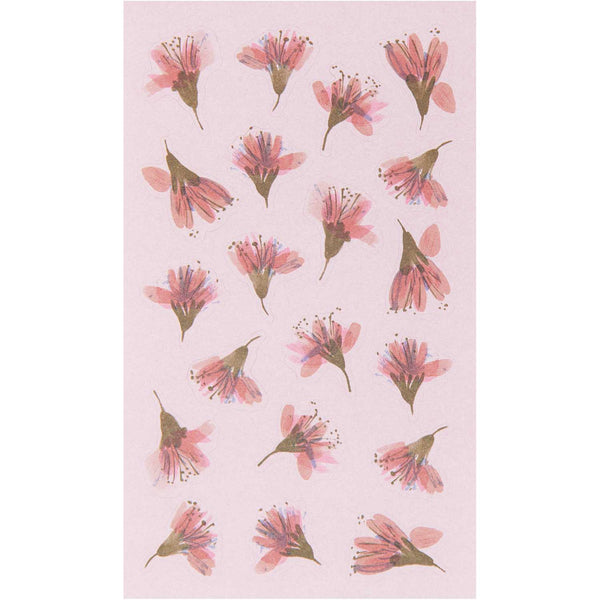 Papiersticker Kirschblüten 56 Stück 4x (8,5x15cm) Bögen