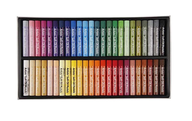 Öl-Pastellkreide Ölpastell 48 Stück 7cm