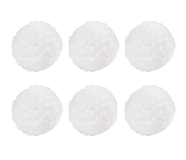 Woll-Pompons Bommel 30mm 6 Stück