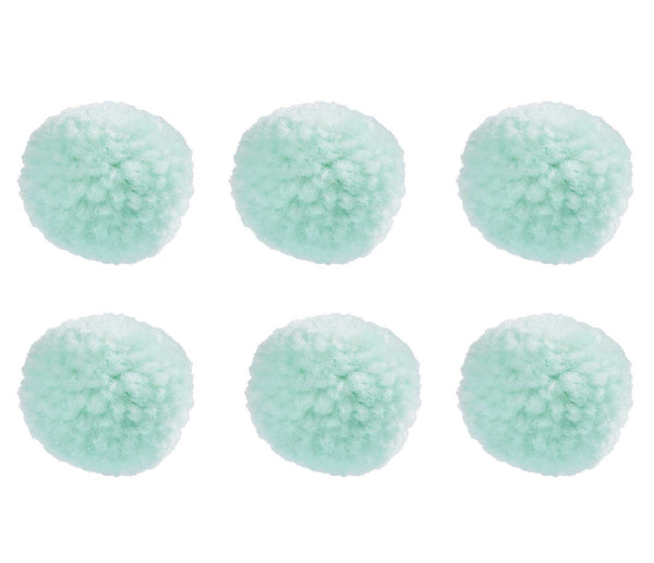 Woll-Pompons Bommel 30mm 6 Stück