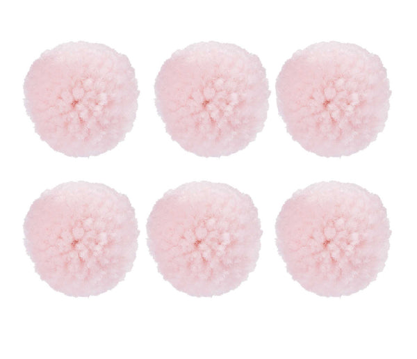 Woll-Pompons Bommel 30mm 6 Stück