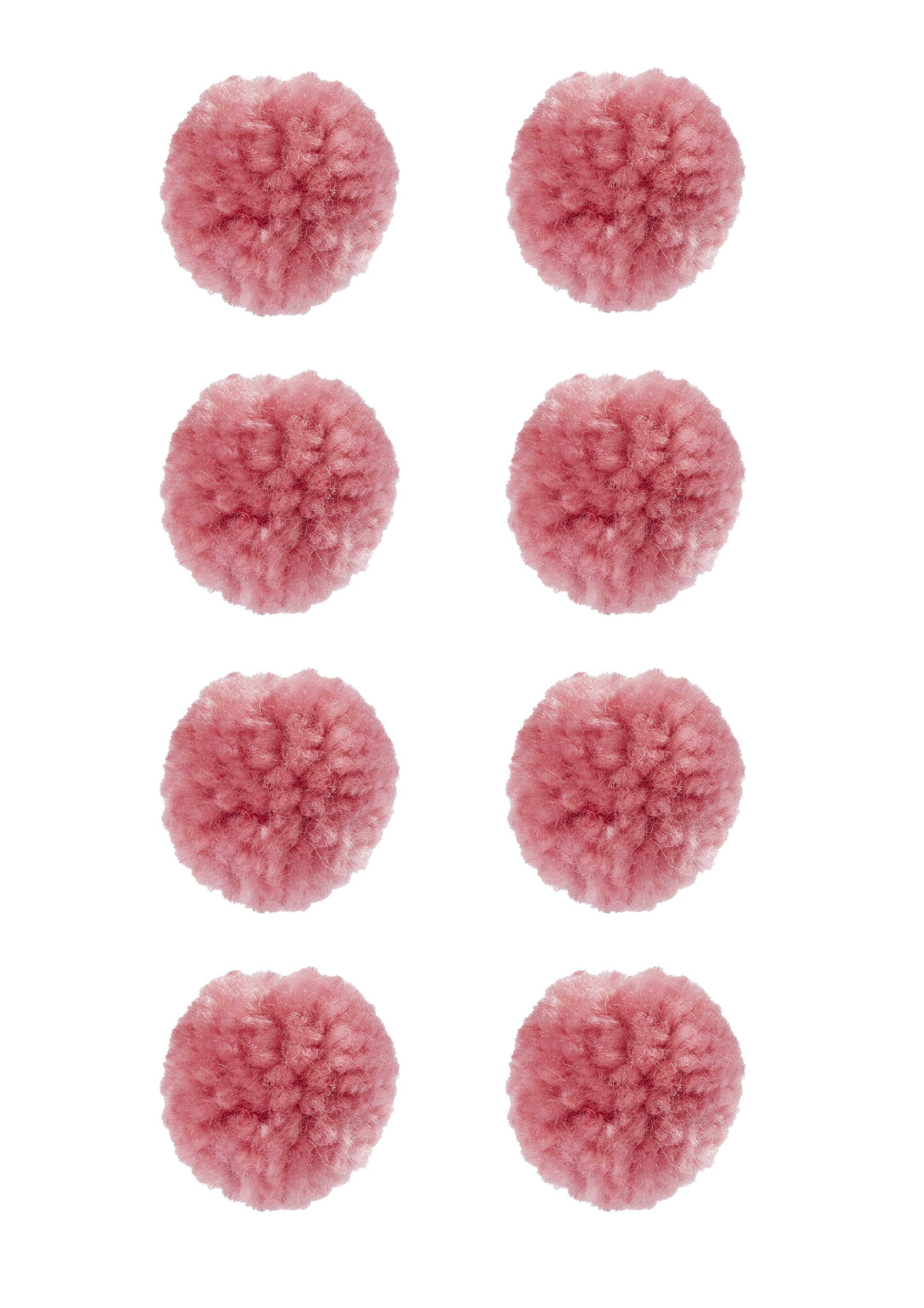 Woll-Pompons Pom Pom 20mm 8 Stück