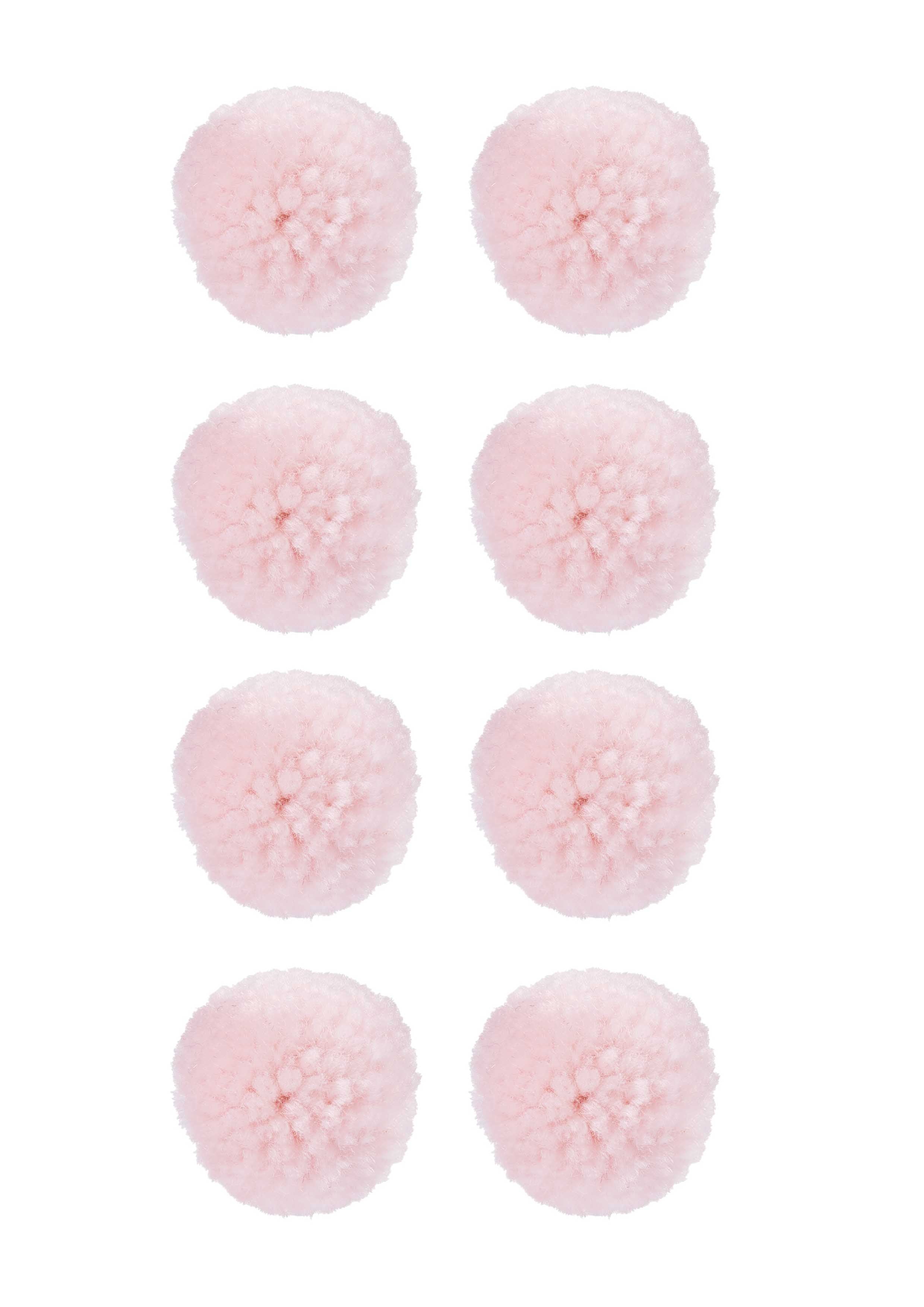Woll-Pompons Pom Pom 20mm 8 Stück