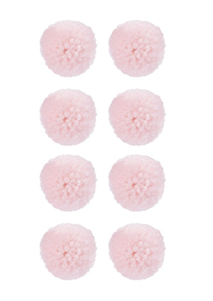 Woll-Pompons Pom Pom 20mm 8 Stück