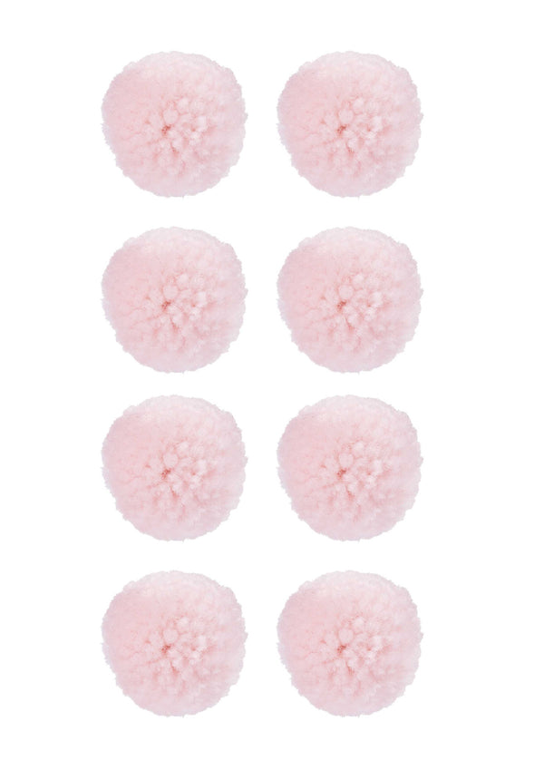 Woll-Pompons Pom Pom 20mm 8 Stück