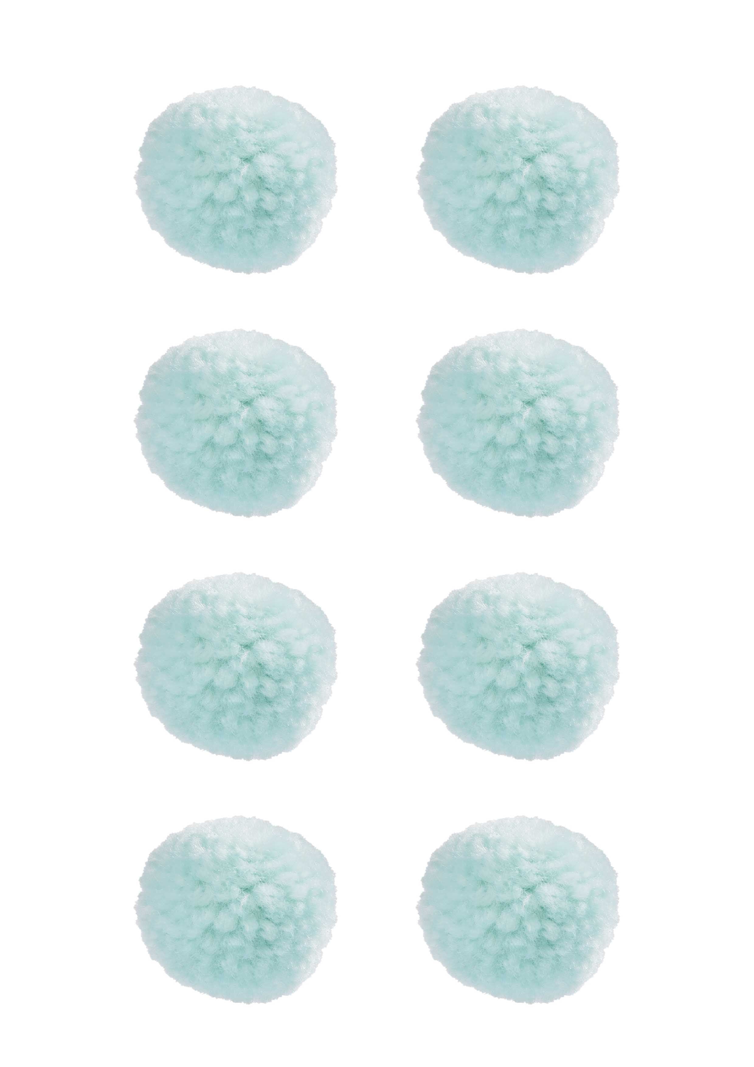 Woll-Pompons Pom Pom 20mm 8 Stück