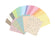 "Once upon a time" pastell  Buntpapier Set nicht durchgefärbt beschichtet 34x A4 21x29,5cm  170g