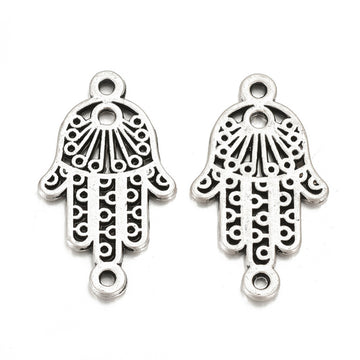 Metallzwischenteile Fatimas Hand antiksilber 27x15mm 1 Stück