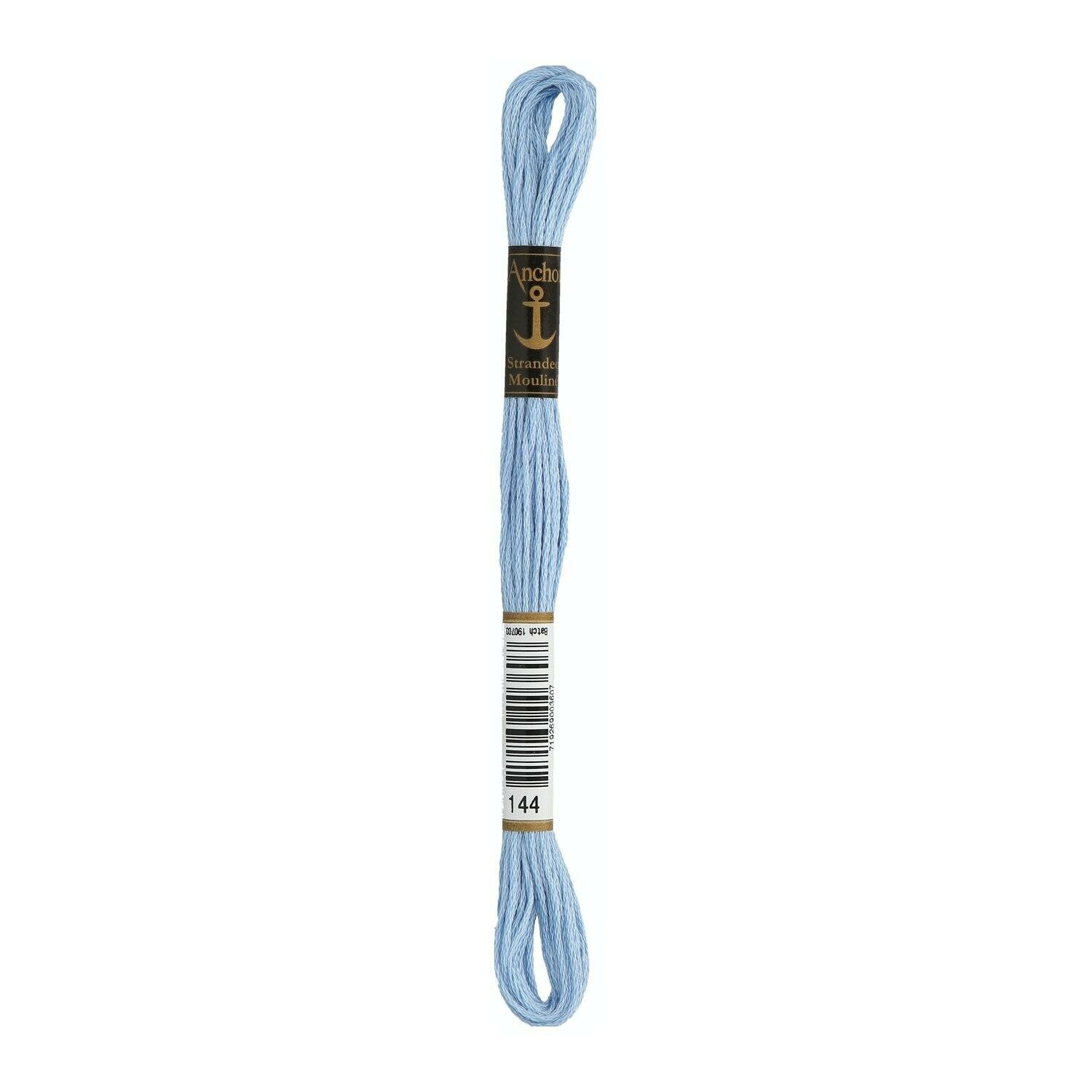Anchor Mouline Sticktwist, Blau Töne, 8m/ Bündel