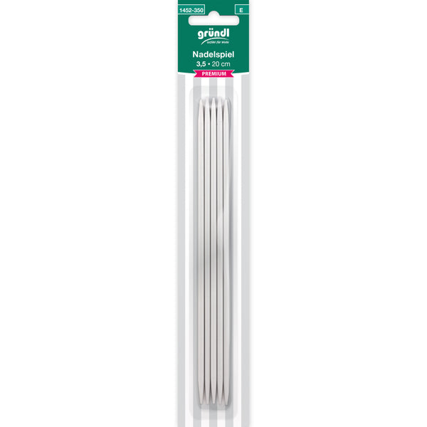 Gründl Nadelspiel Premium Metall 20cm