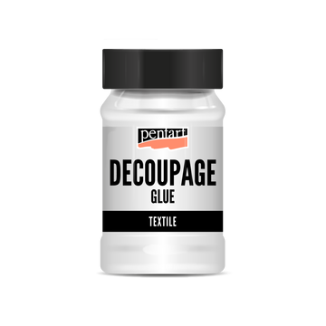 Decoupagekleber und Lack für Textilien 100ml