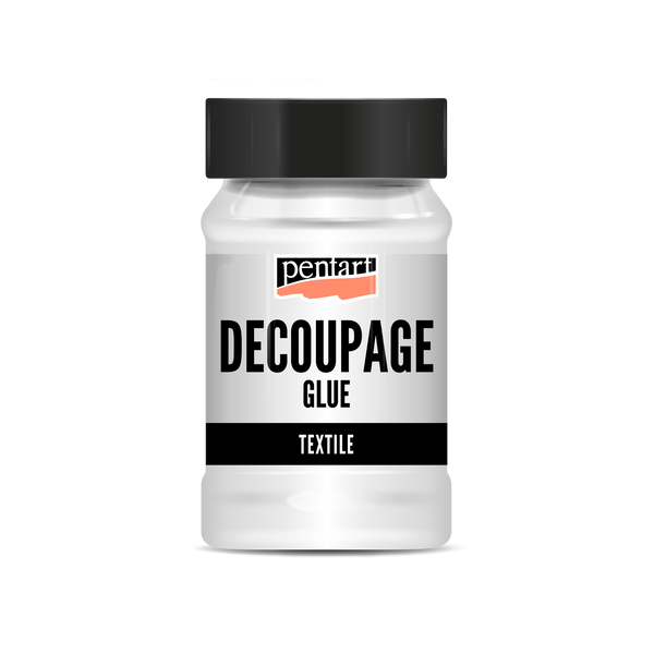 Decoupagekleber und Lack für Textilien 100ml