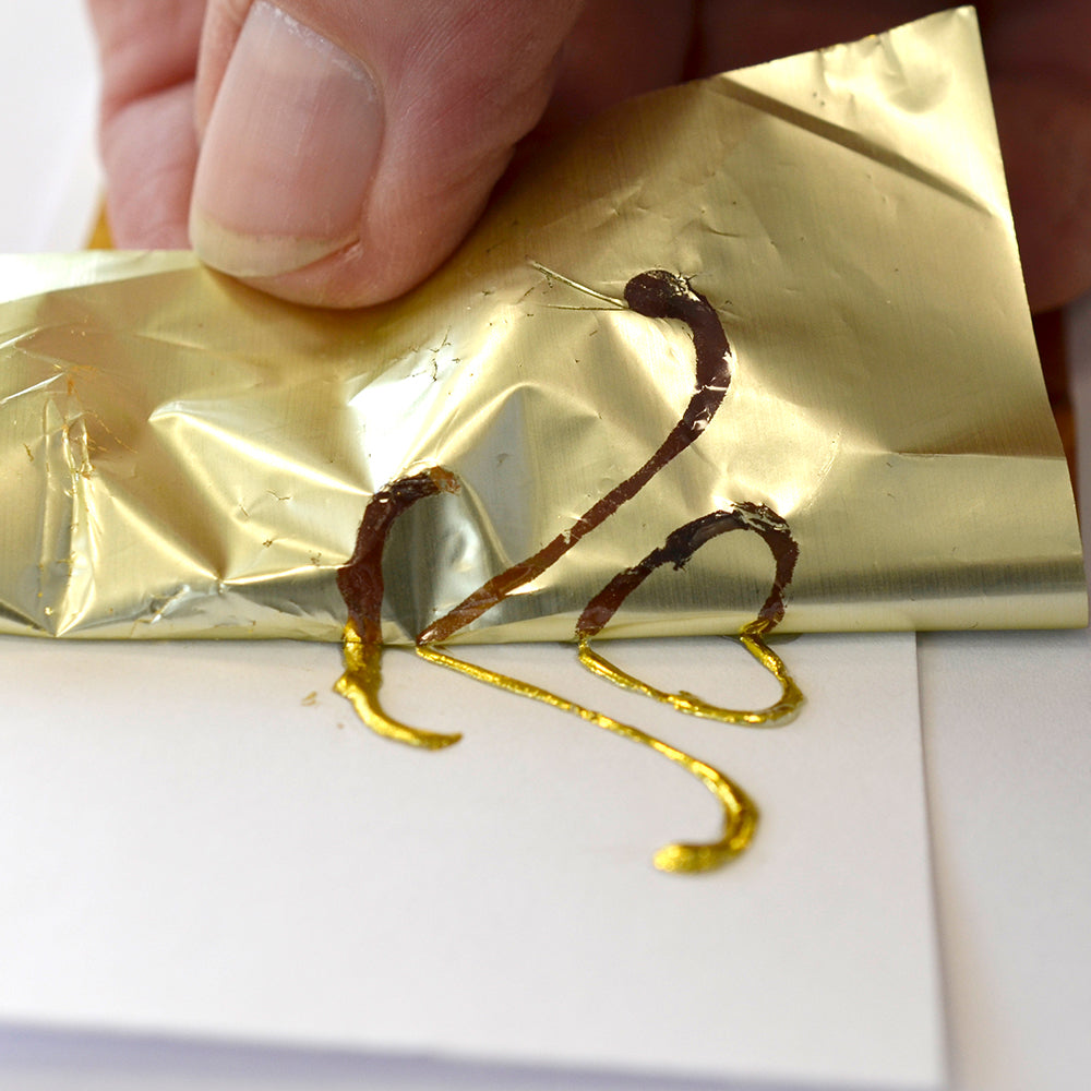 Metalleffekt-Folienkleber transparent 90ml/104g