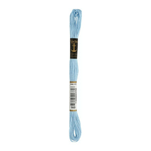 Anchor Mouline Sticktwist, Blau Töne, 8m/ Bündel