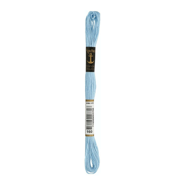 Anchor  Mouline Sticktwist, Blau Töne, 8m/ Bündel