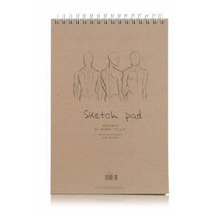 Sketch Pad braun 135g A4 80Bl.