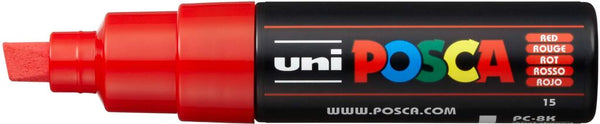UNI POSCA Marker PC-8K breite Keilspitze 8 mm