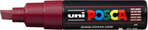UNI POSCA Marker PC-8K breite Keilspitze 8 mm