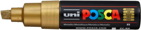 UNI POSCA Marker GOLD verschiedene Stärken