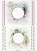 Reispapier A4  Blumenrahmen, Decoupagepapier Rice Paper 25-30g/m2