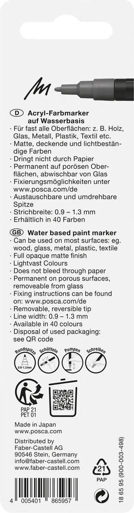 Posca Unimarker fein PC-3M 0,9-1,3mm