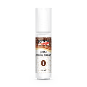 Pentart Classic Crackle Varnish 2-Komponenten Krakelierlack transparent