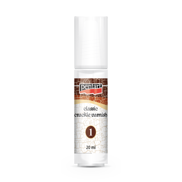 Pentart Classic Crackle Varnish 2-Komponenten Krakelierlack transparent