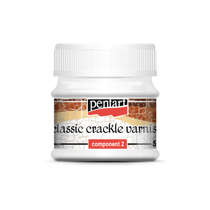 Zwei Komponenten Krakelierlack 200 ml (2x100ml)