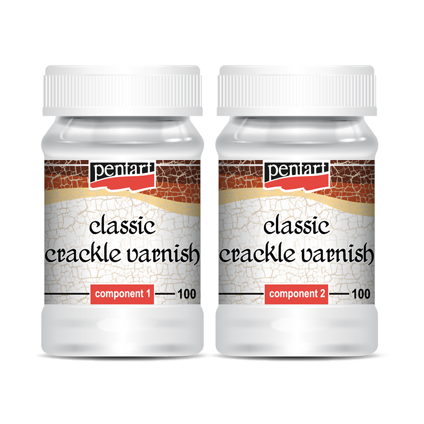 Zwei Komponenten Krakelierlack 200ml (2x100ml)
