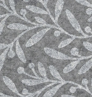Bedruckter Bastelfilz A3 1mm Ornament/Blätter in verschiedenen Farben