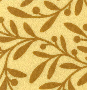 Bedruckter Bastelfilz A3 1mm Ornament/Blätter in verschiedenen Farben