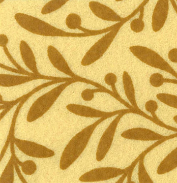 Bedruckter Bastelfilz A3 1mm Ornament/Blätter in verschiedenen Farben