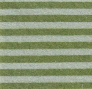 Bedruckter Bastelfilz Zuschnitt A3 gestreift 1mm