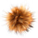 Pro Lana Fell Pompon künstlich Druckknopf 100 % Acryl  12cm