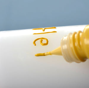 Wachs Pen Set Gold/Gold-Glitzer 2x28ml