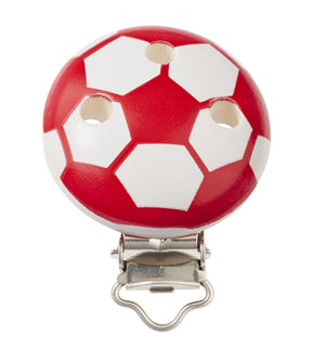 Schnulli Clip Fussball 3 verschiedene Farben