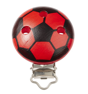 Schnulli Clip Fussball 3 verschiedene Farben
