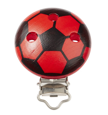 Schnulli Clip Fussball 3 verschiedene Farben