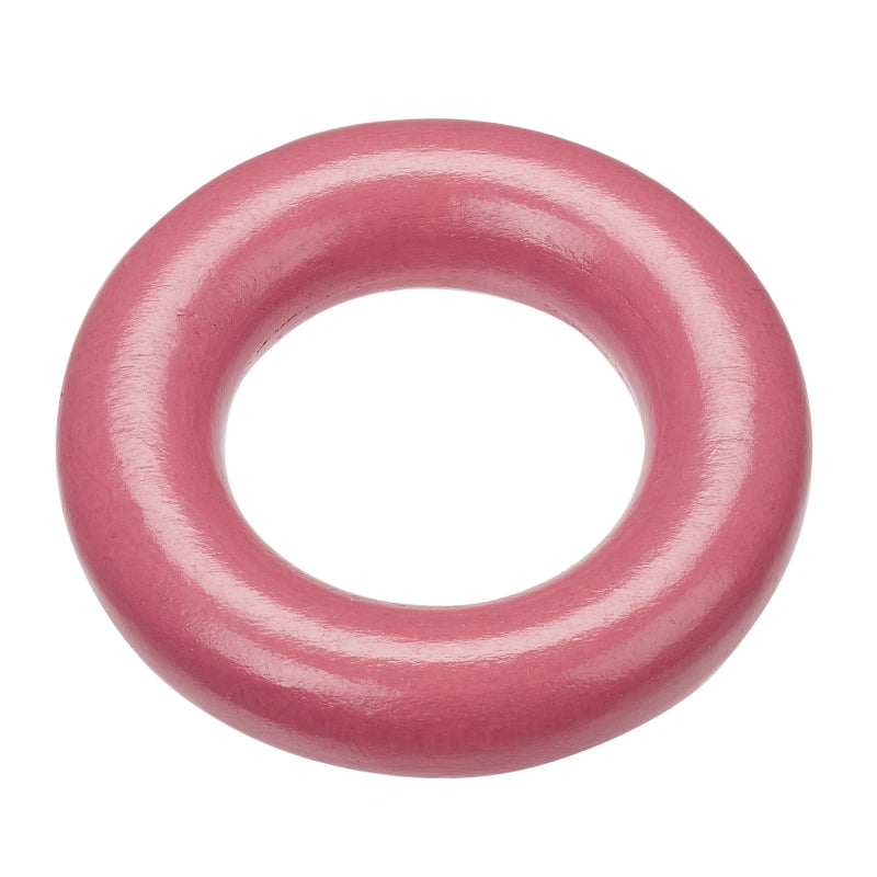 Schnulli-Holzring speichel-schweißecht 36mm/8mm 2 Stück