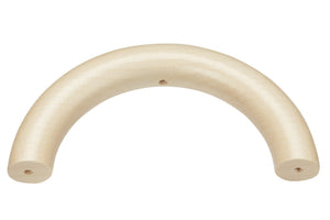 Schnulli Halbring aus Holz 100mm/14mm 1 Stück/Btl 9 verschiedene Farben erhältlich