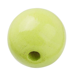 Schnulli Holzperlen lackiert speichel- schweißfest 10mm 40 Stück / Packung