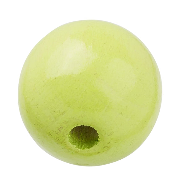 Schnulli Holzperlen lackiert speichel- schweißfest 10mm 40 Stück / Packung