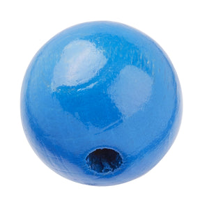 Schnulli Holzperlen lackiert speichel- schweißfest 10mm 40 Stück / Packung