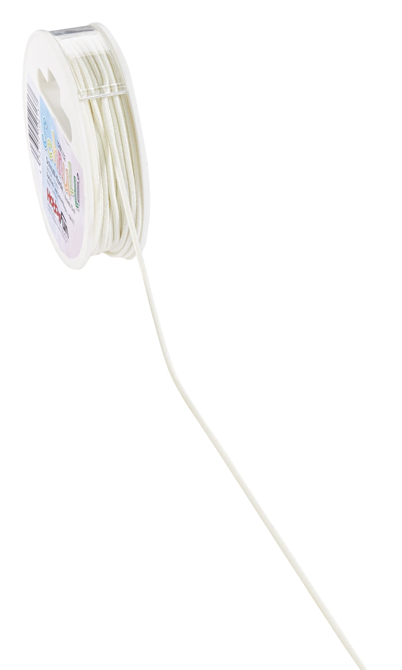 Schnulliketten Kordel dehnbar speichel- schweißecht 1,8mm 5m/Rolle