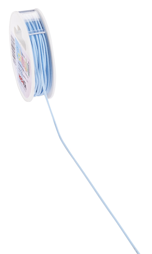 Schnulliketten Kordel dehnbar speichel- schweißecht 1,8mm 5m/Rolle