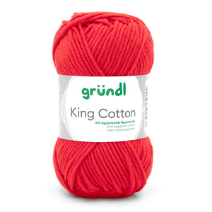 King Cotton Wolle 55% Polyacryl 45% Baumwolle 50g / 78m