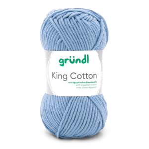 King Cotton Wolle 55% Polyacryl 45% Baumwolle 50g / 78m
