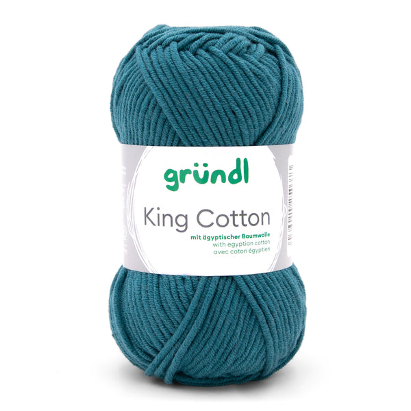 King Cotton Wolle 55% Polyacryl 45% Baumwolle 50g / 78m