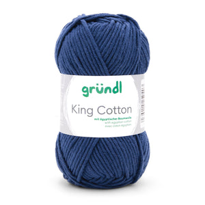 King Cotton Wolle 55% Polyacryl 45% Baumwolle 50g / 78m