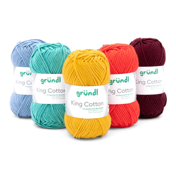 King Cotton Wolle 55% Polyacryl 45% Baumwolle 50g / 78m